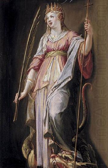 unknow artist St. Margaret of Antioch china oil painting image